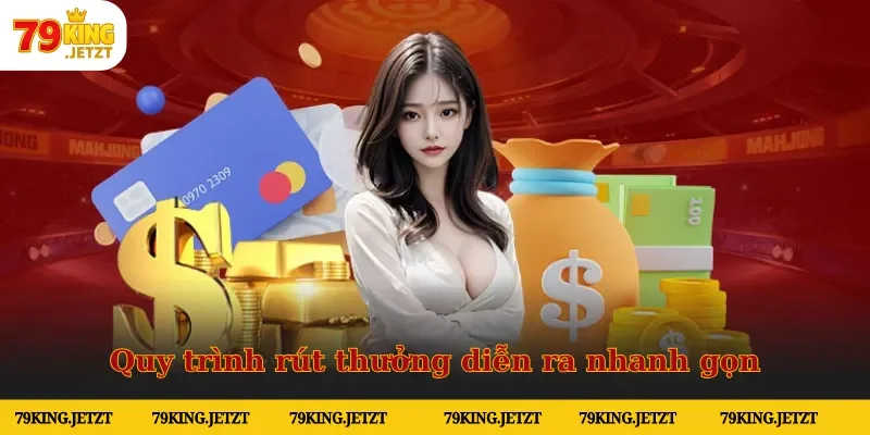 Quy trình rút thưởng diễn ra nhanh gọn