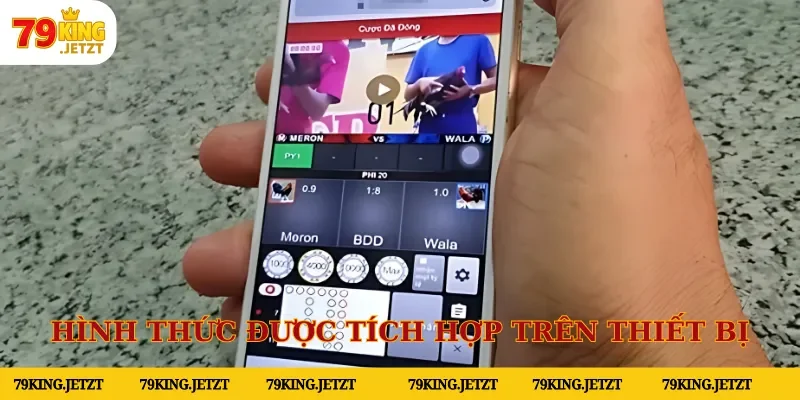 Hình thức được tích hợp trên nhiều thiết bị